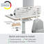 Manufactured Wood Desk Organiser
