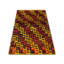 Tapis unique en laine noué à la main de style années 1960 de 3 pi 3 po x 6 pi 4 po jaune / rouge / noir