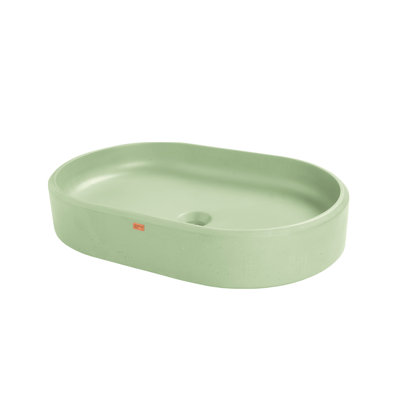 Ubud Oval Concrete Vessel Sink