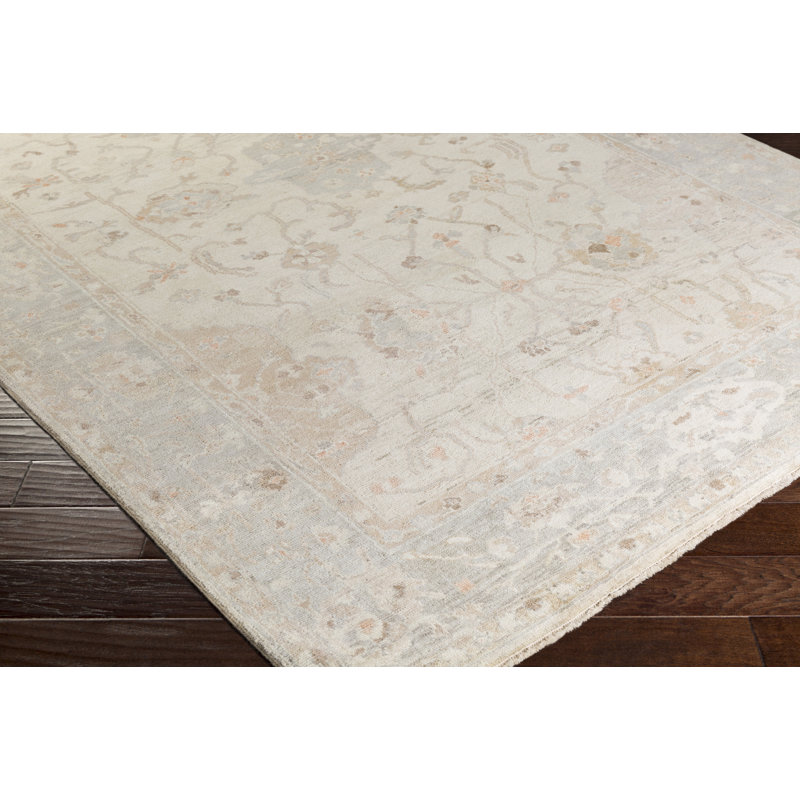 Hardman Wool Oriental Area Rug, Rectangle 8' x 10'