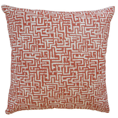 Zeref Geometric Reversible Throw Pillow