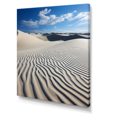 «Beach Dune Dance I», reproduction d'art mural sable de plage