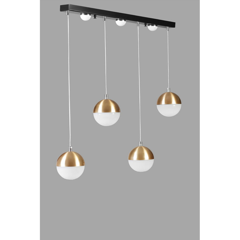 Chandle Chandelier, Gold