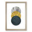 Textured Shapes No.1 - Framed Print-62808382-62808383