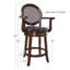 Swivel Upholstered Counter Stool