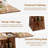 40"-54" Extendable Dining Table For 4/6/8, Modern Kitchen Table With Storage Shelf & Foot Support, Farmhouse Wood Dining Table For Living Room, Kitchen, Home