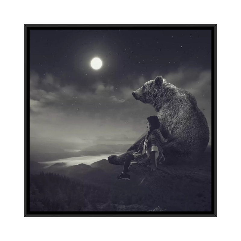 «Hiraeth» par Soaring Anchor Designs - impression d'art graphique, Pas de tapis, H 12 po x l 12 po x P 1,5 po