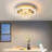 Glam Dimmable Led Crystal Chandelier