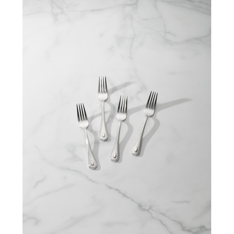 French Perle Salad Forks, Set of 4