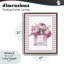 Cadre flottant Rosy Pink Perfume Bouquet, design par Christine Simpson Art-340344086-340344081