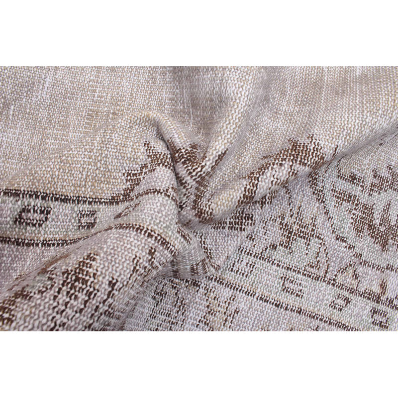 Tapis gris à transition de couleur 5 pi 2 po x 8 pi 6 po
