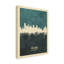 « baltimore maryland horizon bleu », impression sur toile tendue-415525165
