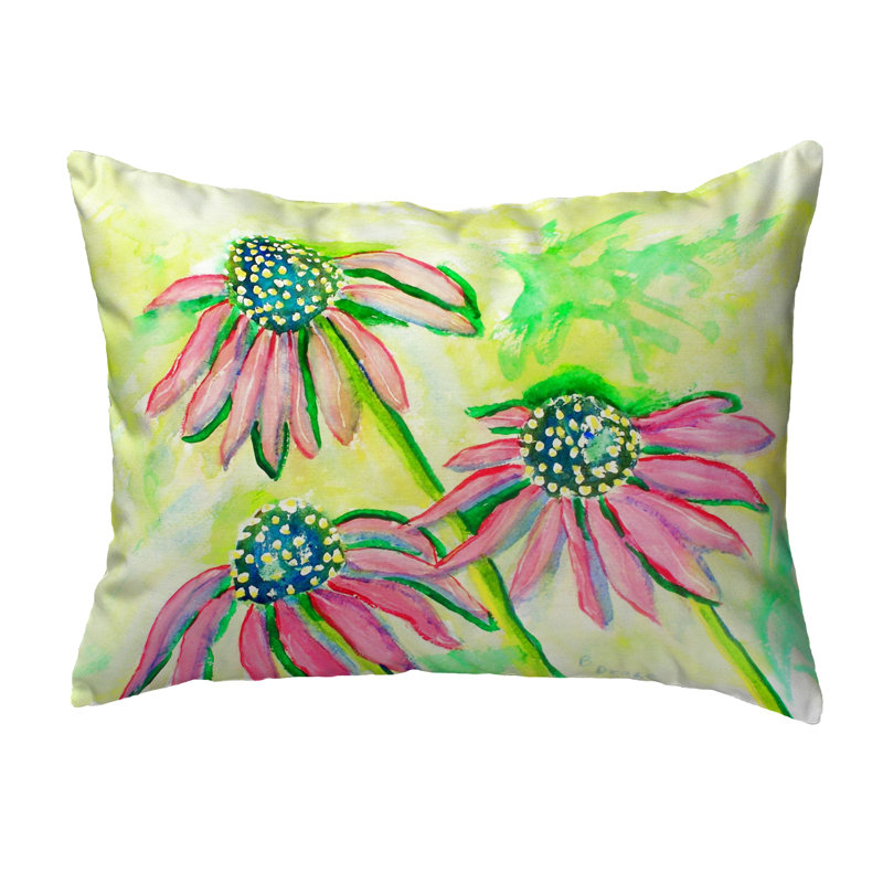 Coussin lombaire intérieur / extérieur Cone Flowers