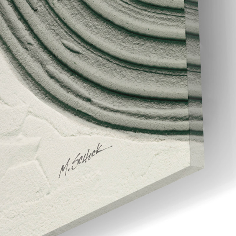 Art mural en verre Wrought Studio ™, H 16 po x l 12 po x P 0,13 po