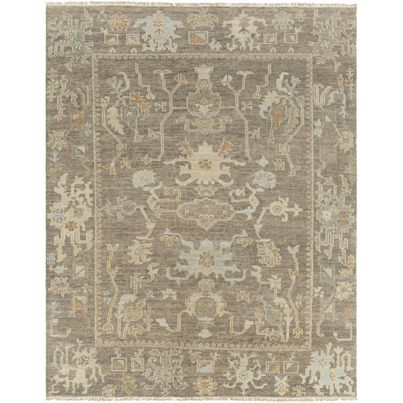 Rectangle Antalya Wool Area Rug, Rectangle 2' x 3'