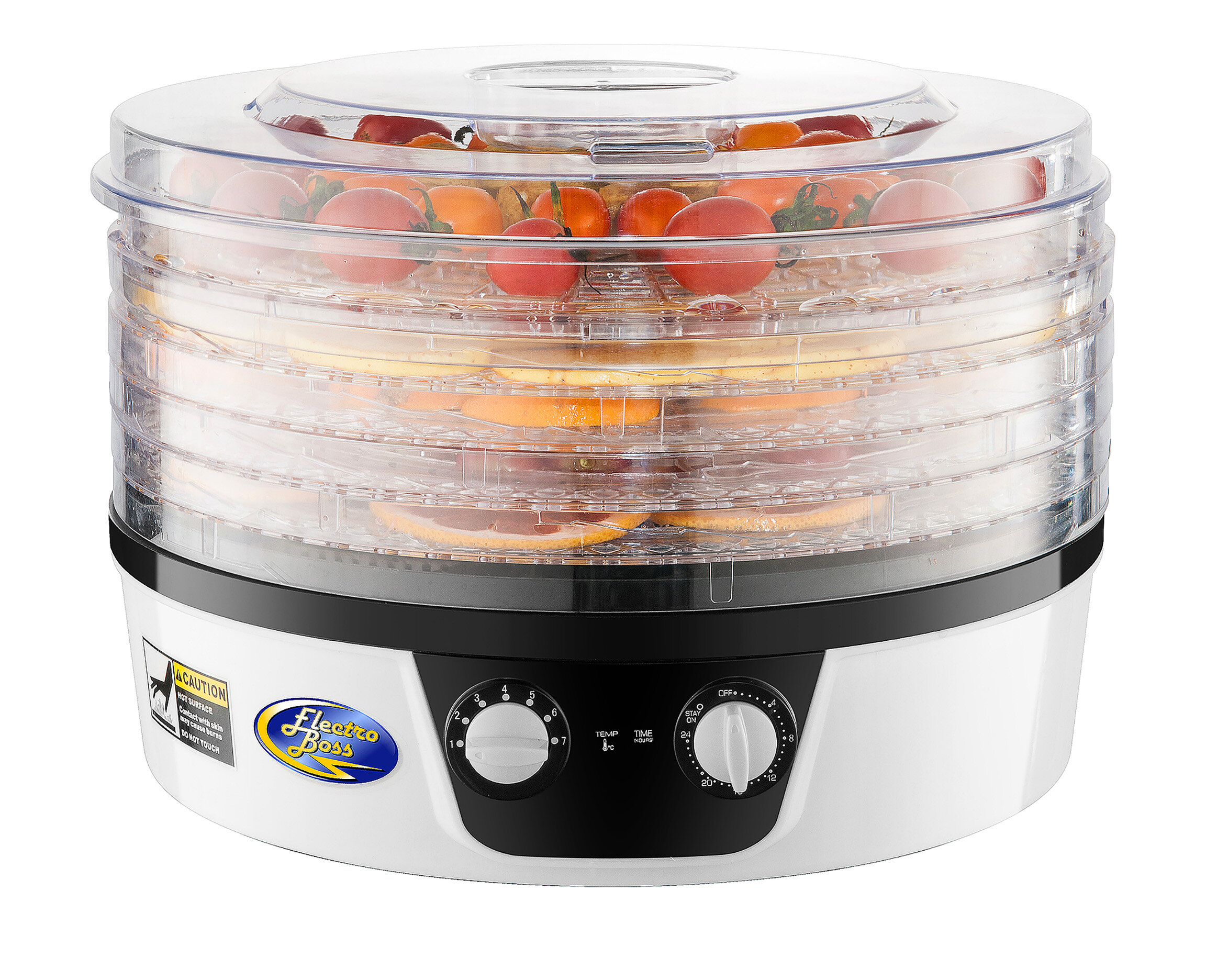 Weston Weston Food Dehydrator - Round 4 Tray, 500 Watt