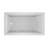 Solna™ Salon Chromatherapy Heater 66" x 36" Drop in Combination Bathtub-40093997