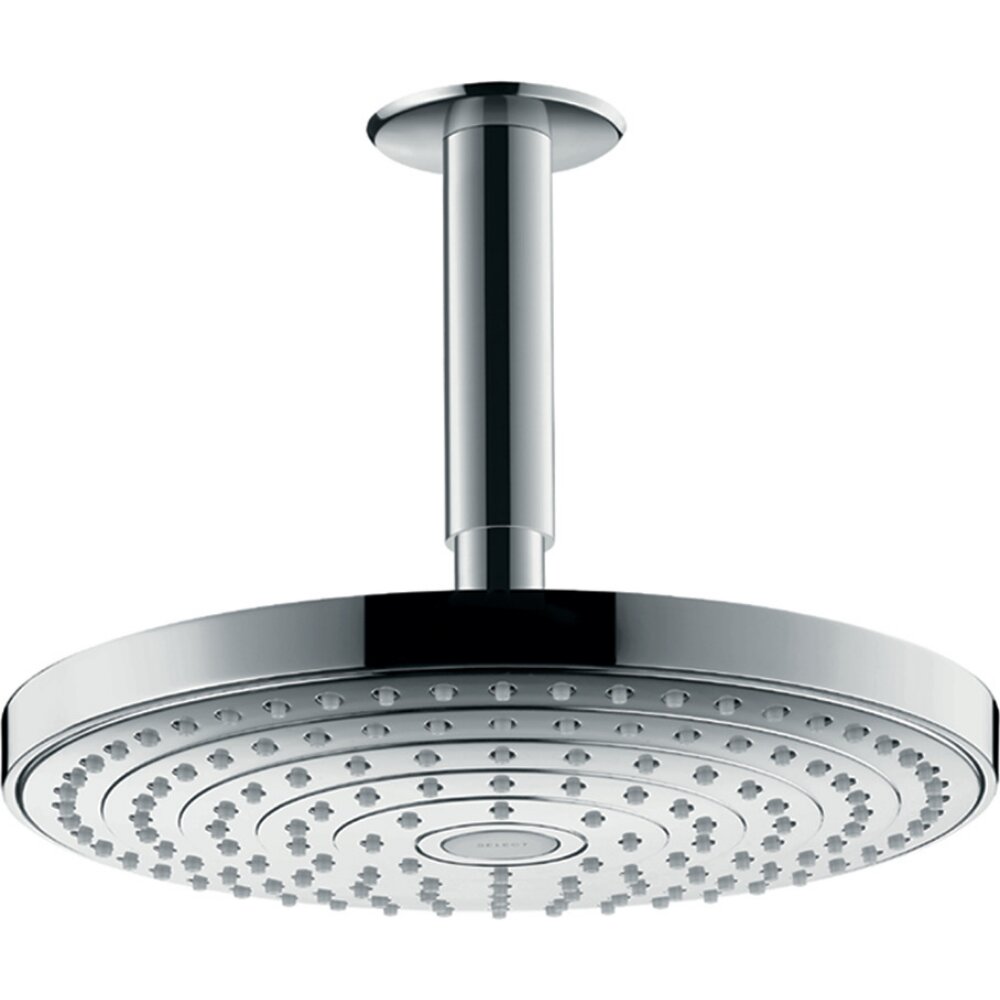 Hansgrohe Raindance Select S Duschkopf 240 2 Strahlarten Wassersparend 9 L/Min Mit Deckenanschluss Chrom