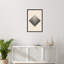 «Minimal Halftone Shapes No 3» par Jay Stanley, impression sur bois encadrée-95667560-95667561