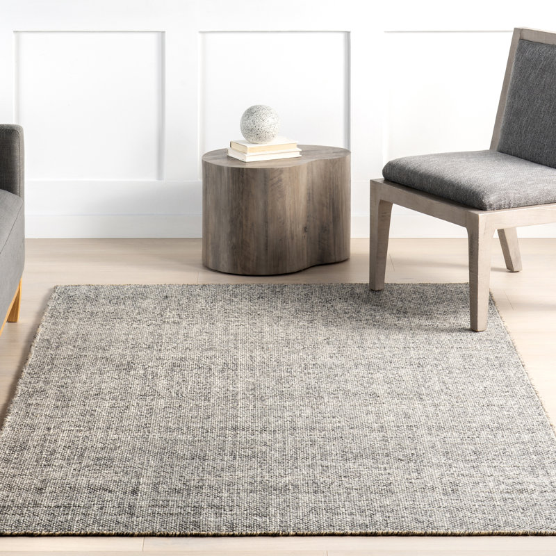 Clemensa Coastal Transitional Area Rug, Rectangle 4' x 6'