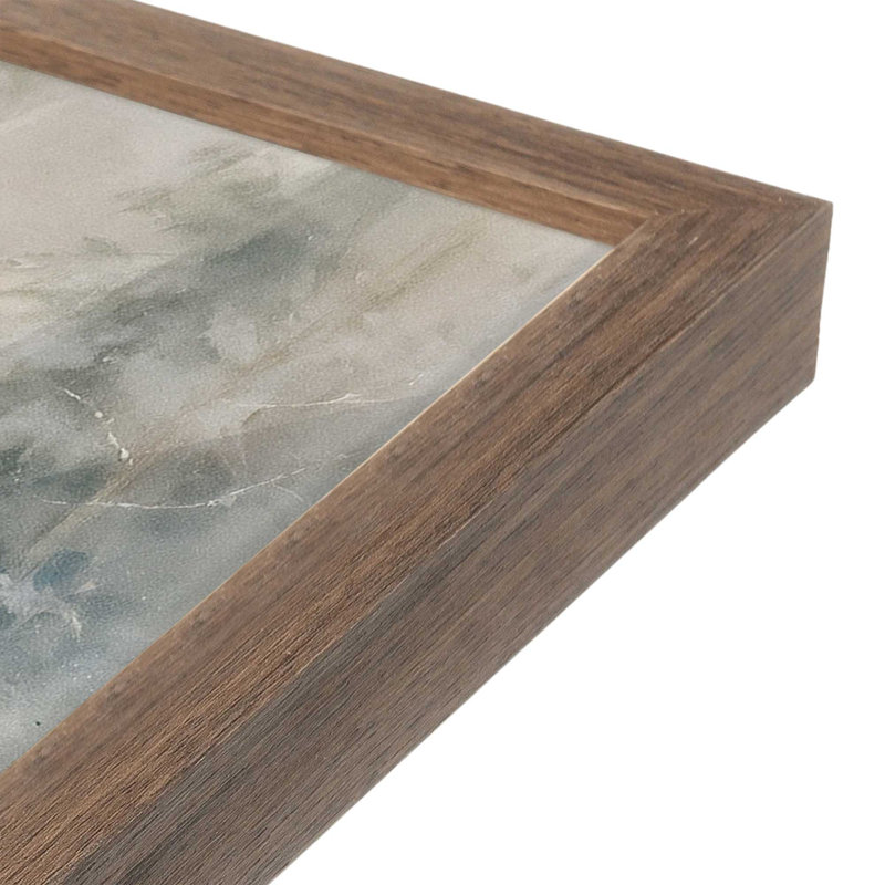 Voyage à Noël, ensemble de 2 reproductions d'art, H 15,5 po x l 25 po, Noyer