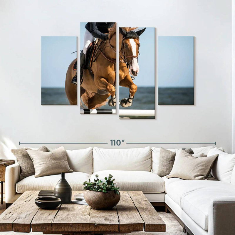 Sireci Equestrian, 54" H x 84" W