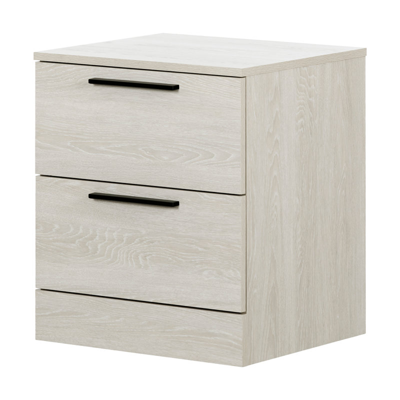 Step One Essential 2 - Drawer Nightstand, Winter Oak