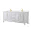 Meuble-lavabo double 80 po avec plateau en quartz Daria-100481598-100481599-100501981