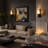 1-Light Iron Armed Sconce-433866542