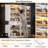 Kitchen Pantry with 6 Doors and 2 Drawers, 71'' Tall Cabinet with Adjustable Shelves, Freestanding Tall Cupboard Storage Cabinet, Kitchen Hutch Cabinet Pantry Organizers for Dining Room, Living Room, Hallway-1504250944