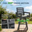 Tabouret de bar pivotant 360 ° Premium