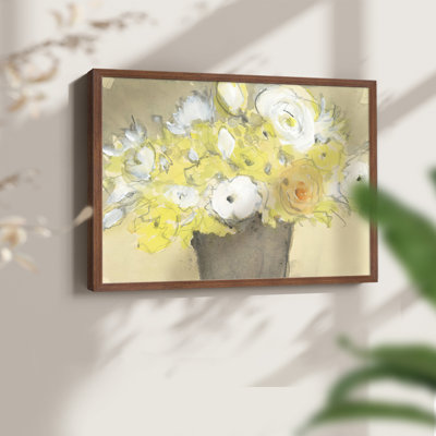 Table Bouquet II - Reproduction encadrée - Restickable