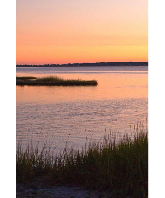 Art sur toile tendu avec Alcott Hill® HauseFootballock, Alan, Chincoteague Sunrise IV