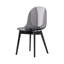 Academy Armless Chair with Wooden Frame-349703722