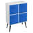 White/Dark Blue/Pine selected