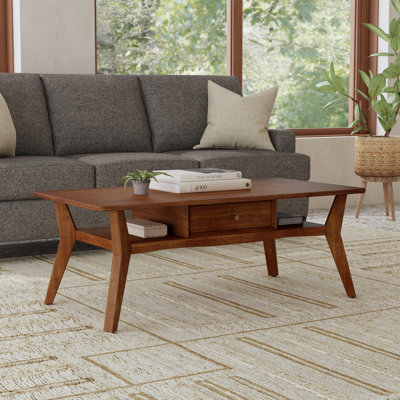 Ludwig Solid Wood Single Coffee Table