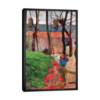 Cottage At Le Pouldu, 1890 by Paul Gauguin - Painting on Canvas