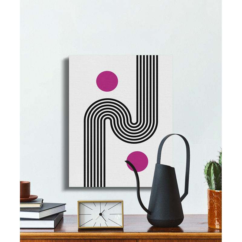 Cordon 1 Piece Wrapped Canvas Wall Art Set, 8x10