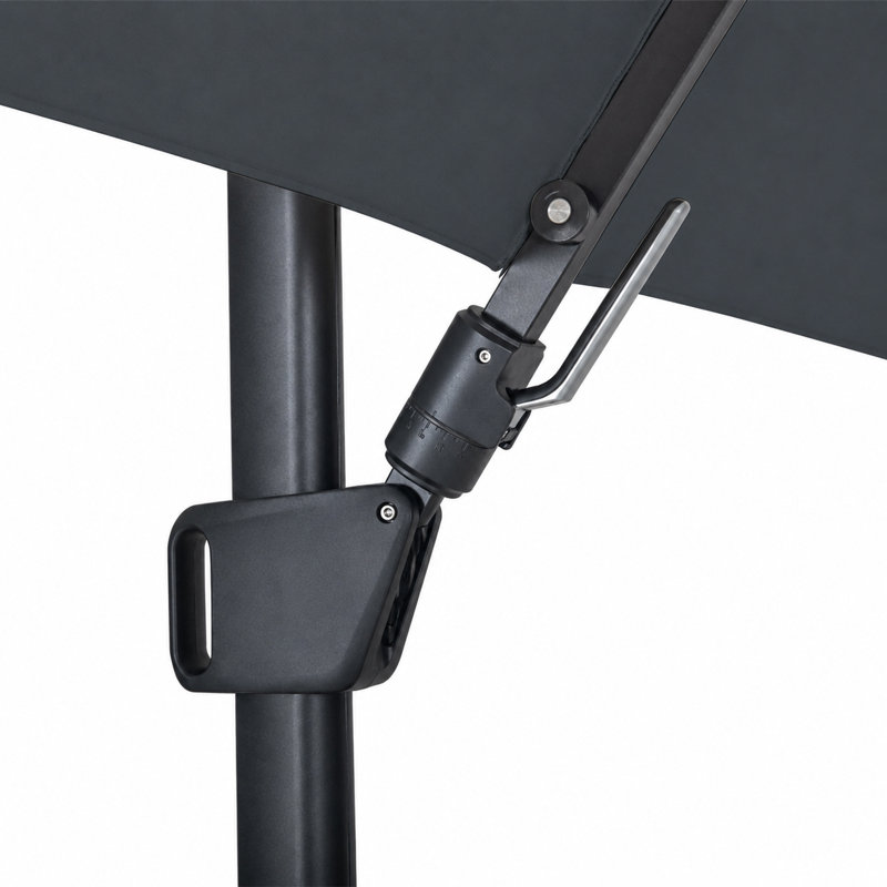 Porte-à-faux 10 pi avec base Aurora Geneva, Greyish, Black