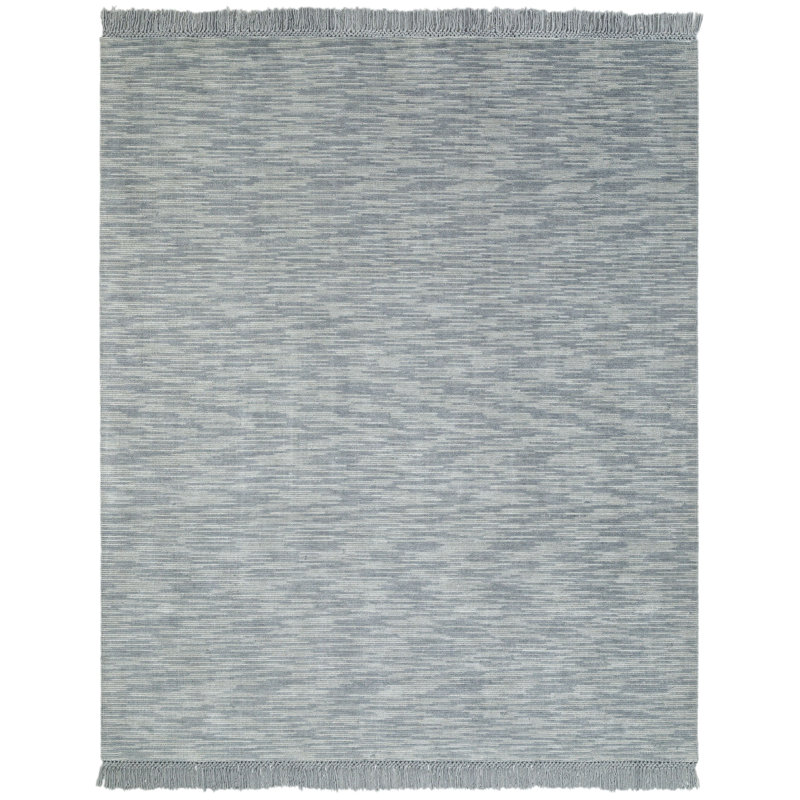 Liska Hand Loomed Wool Indoor Rug, Rectangle 7'9" x 9'9"