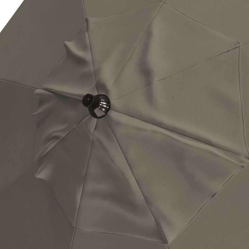 Parasol de marché octogonal Loudean, Taupe - Pacifica
