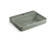 Vox® Vitreous China Rectangular Vessel Bathroom Sink with Overflow