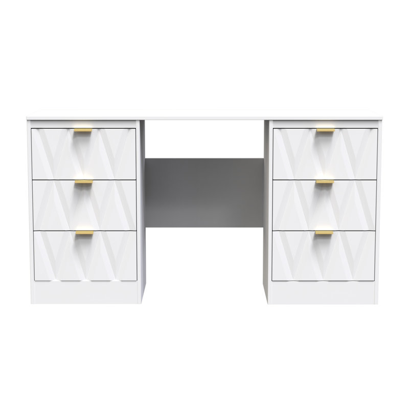 Dressing Table, White Matt