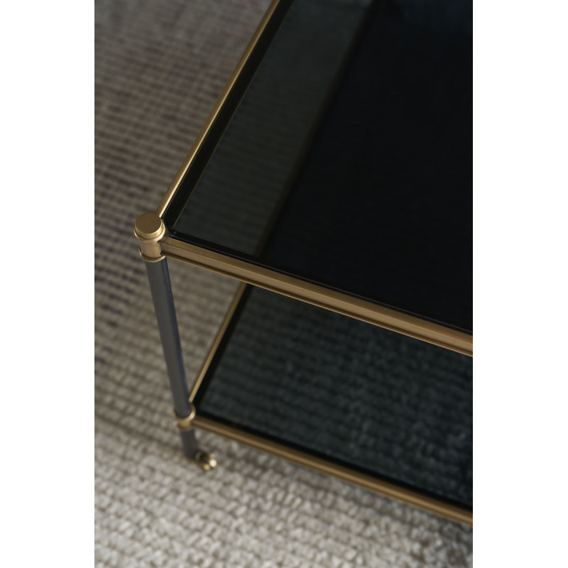 Grand Tour Glass Cocktail Table