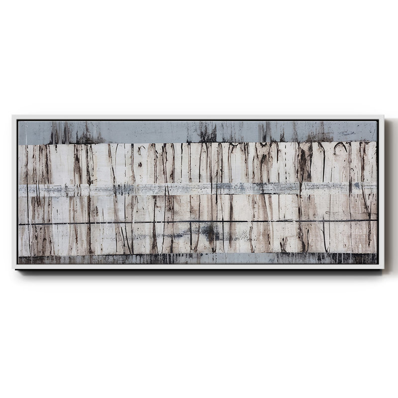Granite - Framed Canvas, 12" H x 30" W