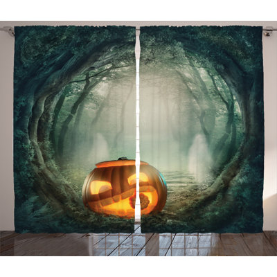 Semi Sheer Curtain Pair