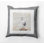 Housse de coussin carré d’extérieur à imprimé animal Sandbar