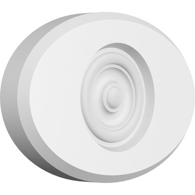 Standard Dalton Bullseye Rosette with Beveled Edge