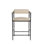 Barbana Bar Stool Oxford White Performance Fabric