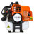10 In 1 Multi-Functional Trimming Tool, 33CC 2-Cycle Garden Tool System With Gas Pole Saw, Hedge Trimmer, Grass Trimmer, And Brush Cutter EPA Compliant